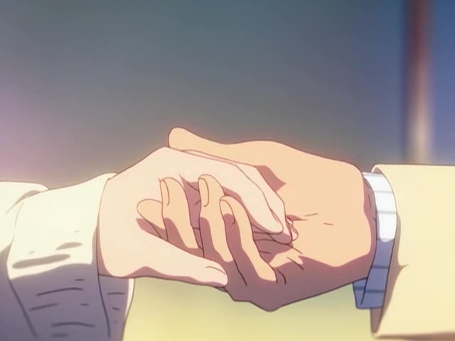 girl and boy holding hands anime. the girl#39;s family objected